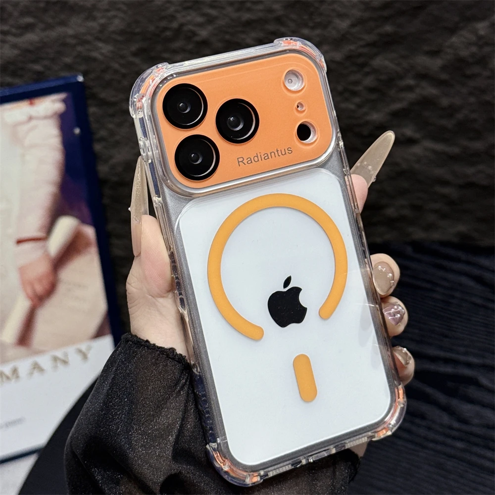 Clear Shockproof Bumper Case - Fundas para iPhone 18, 17, 16,