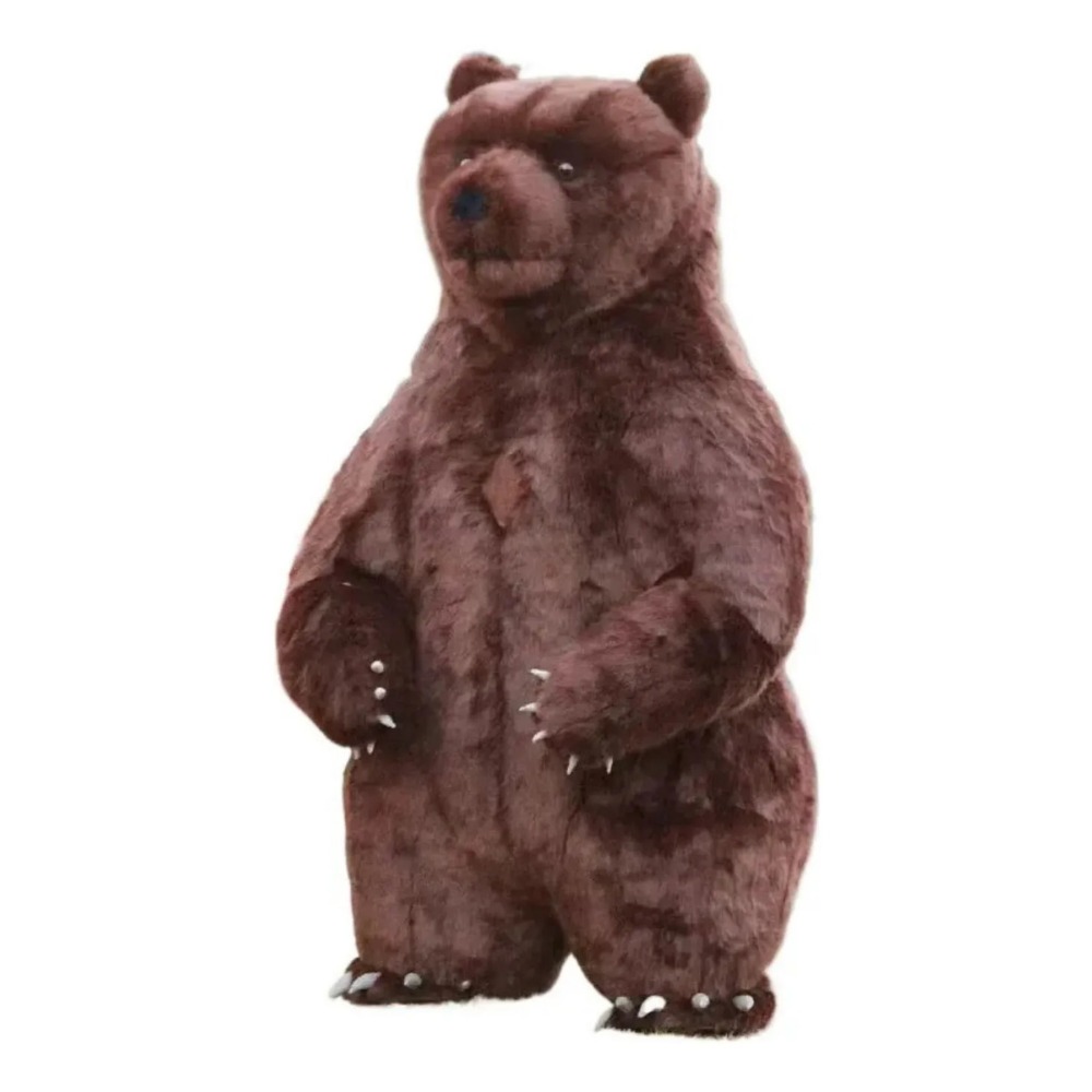 Chargers - Disfraz de oso pardo inflable, para