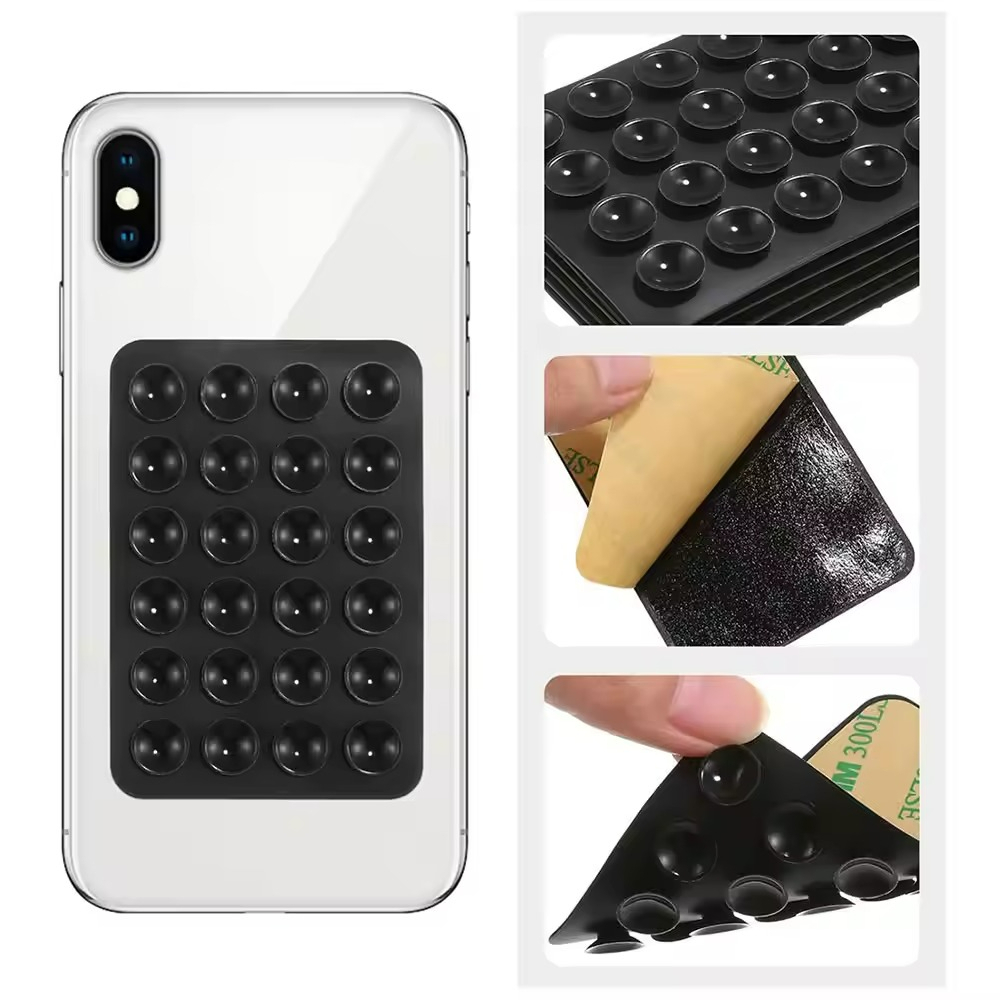 Phone Cases - Soporte de silicona con ventosa para