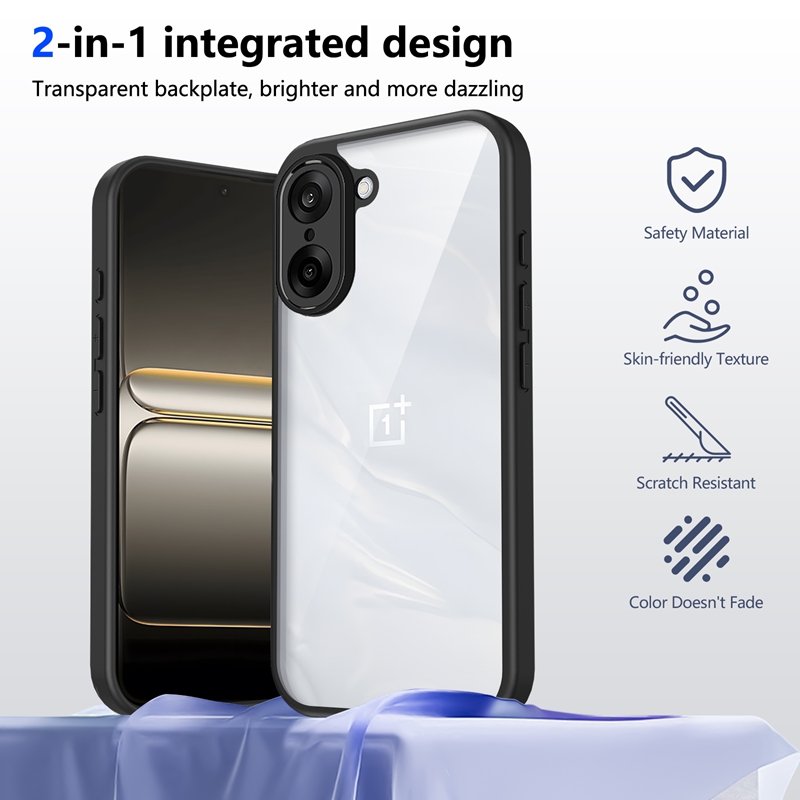 Funda transparente no amarille - Clear Shockproof Bumper Case reseña y precio