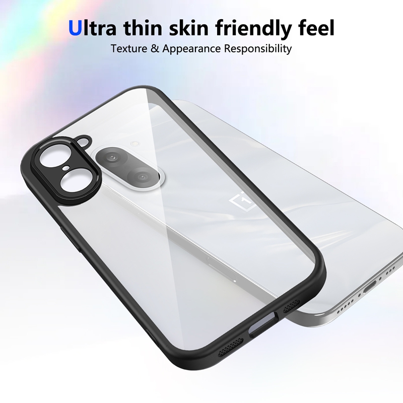 Funda transparente no amarille - Clear Shockproof Bumper Case reseña y precio