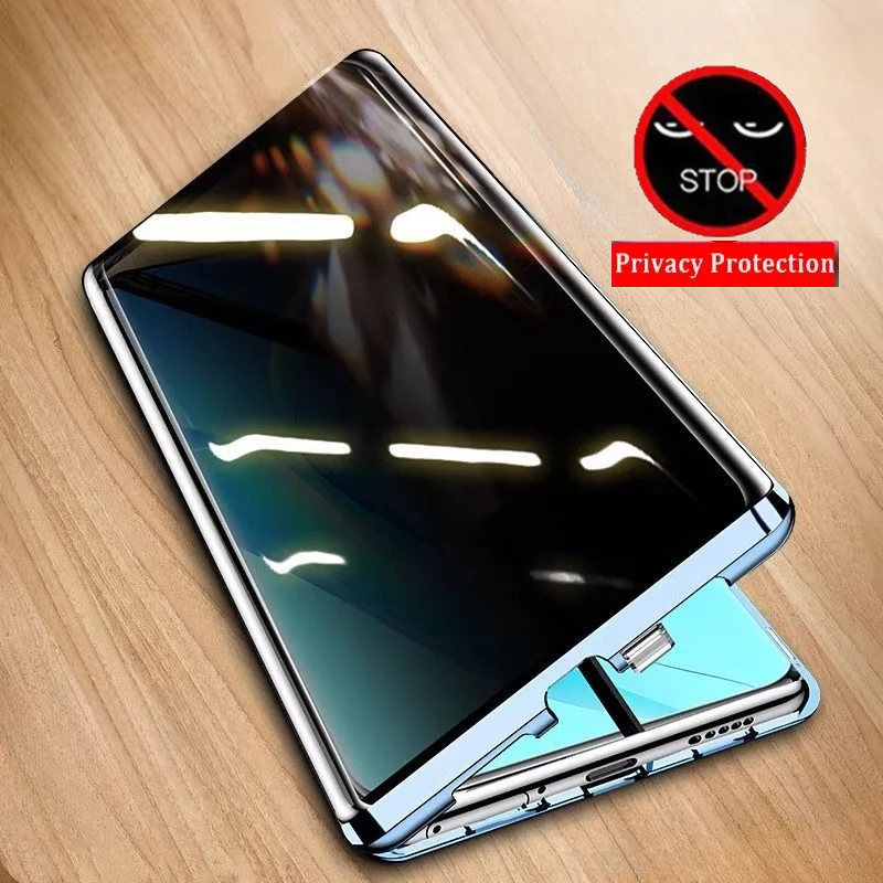 Funda de Teléfono de Vidrio Te - Anti Spy Privacy Glass Case reseña y precio