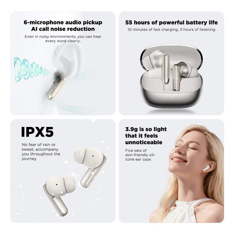 Auriculares Bluetooth MINISO M - Earphones reseña y precio