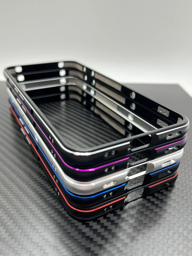 For Nothing Phone 2 Funda 1 On - Metal Bumper Aluminum Frame Case reseña y precio