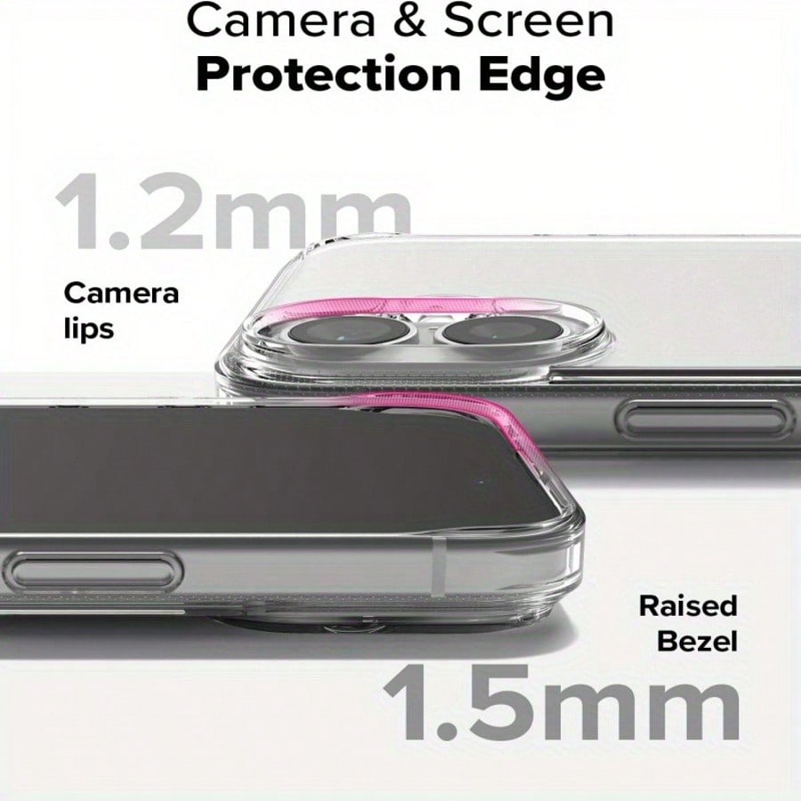 Funda Transparente de TPU Suav - Clear Shockproof Bumper Case reseña y precio