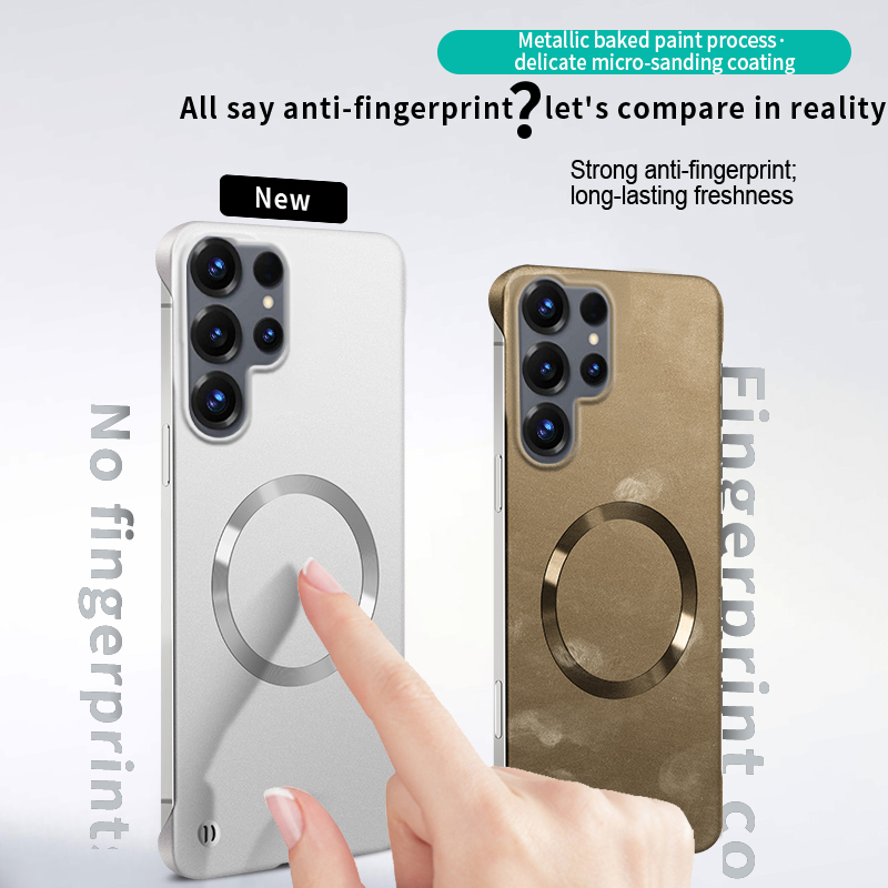 Funda Magnética Metálica de Lu - Ultra Thin Frameless Phone Cover reseña y precio