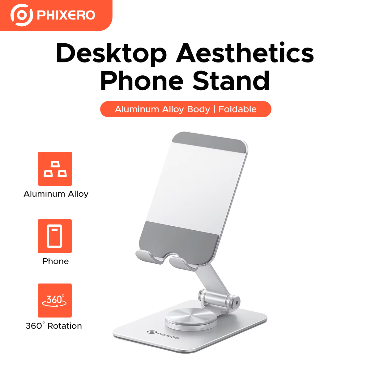 Soporte para teléfono PHIXERO  - Phone Stands reseña y precio