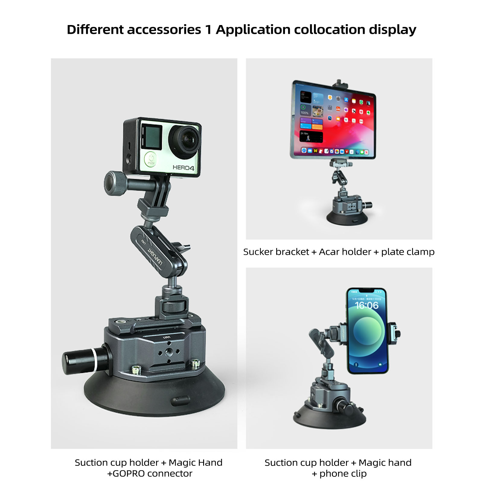 Ventosa de coche Leaplight con - Phone Stands reseña y precio